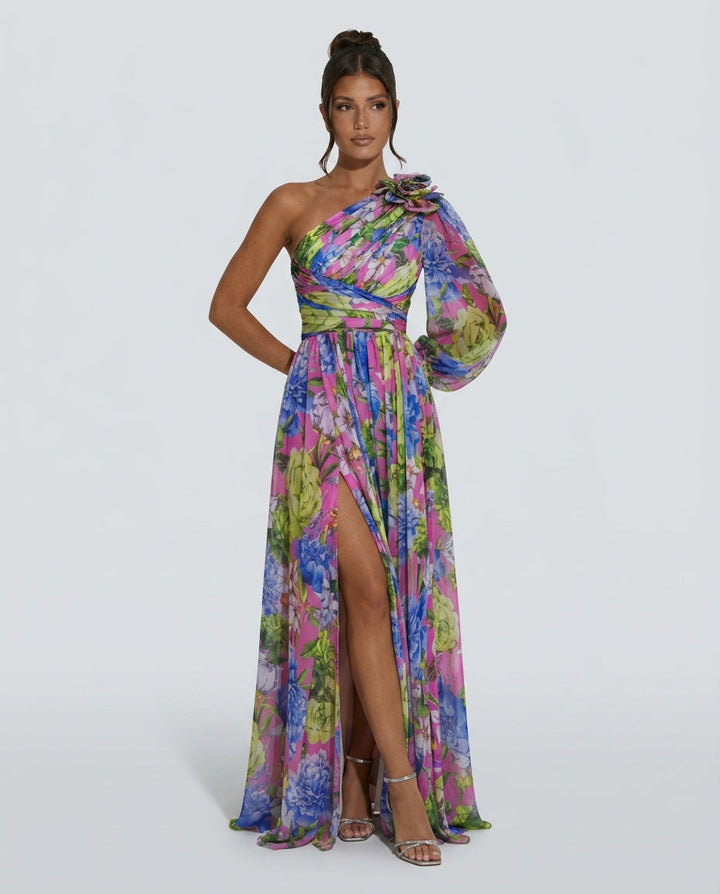 Camille | Flowy Off-Shoulder Summer Maxi Dress