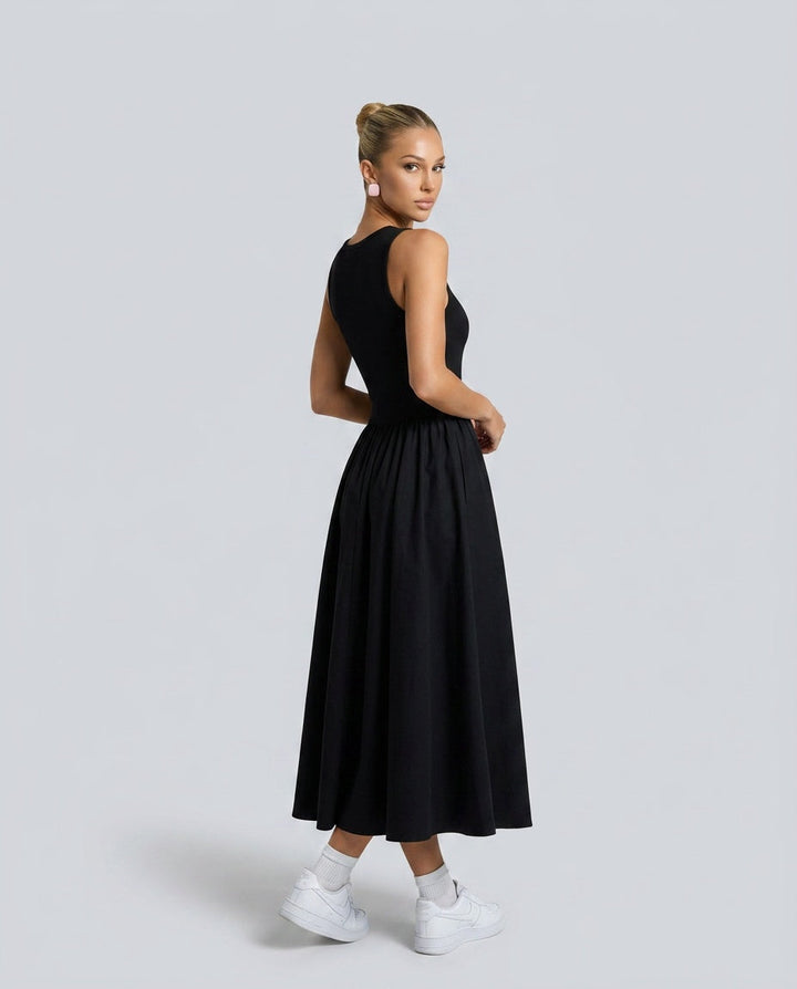 Lorène | Sleeveless Formal Maxi Dress