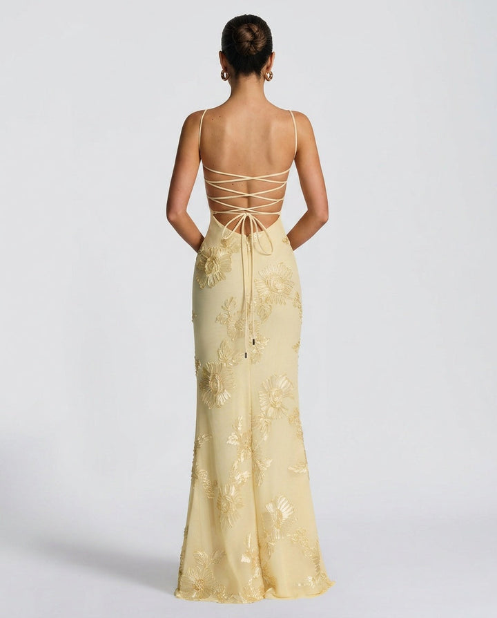 Nefertiti | Sleeveless Bodycon Maxi Dress