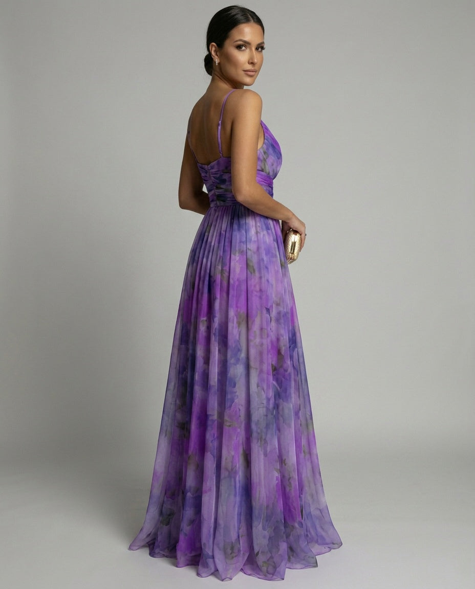 Floraya | Floral Print Maxi Dress