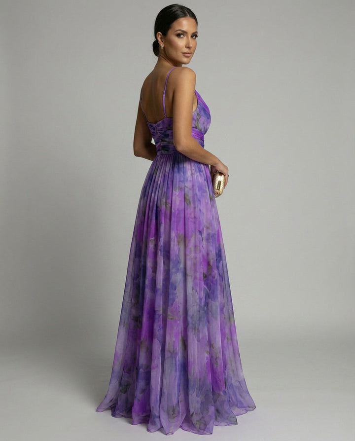 Floraya | Floral Print Maxi Dress
