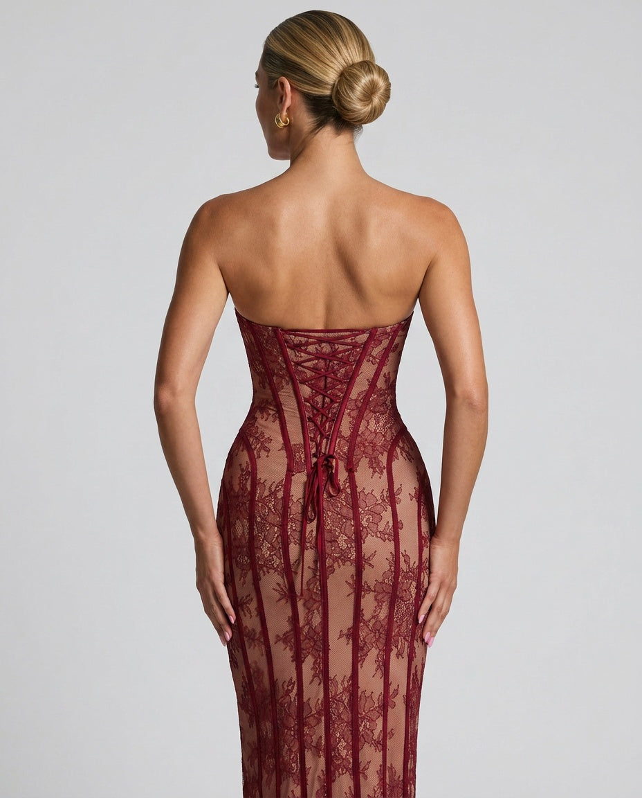 Greta | Sleeveless Side-Slit Maxi Dress