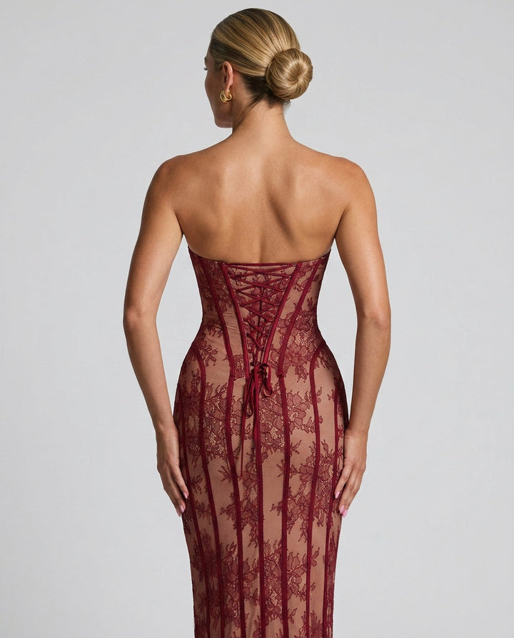 Greta | Sleeveless Side-Slit Maxi Dress