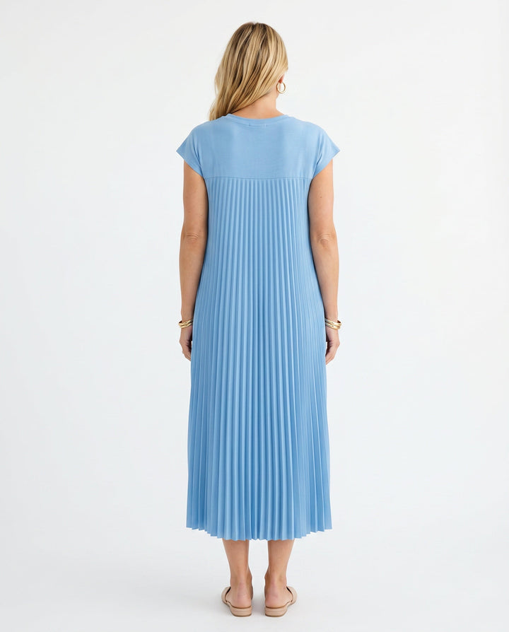 Zara | Pleated Sleeveless Midi Maxi Dress