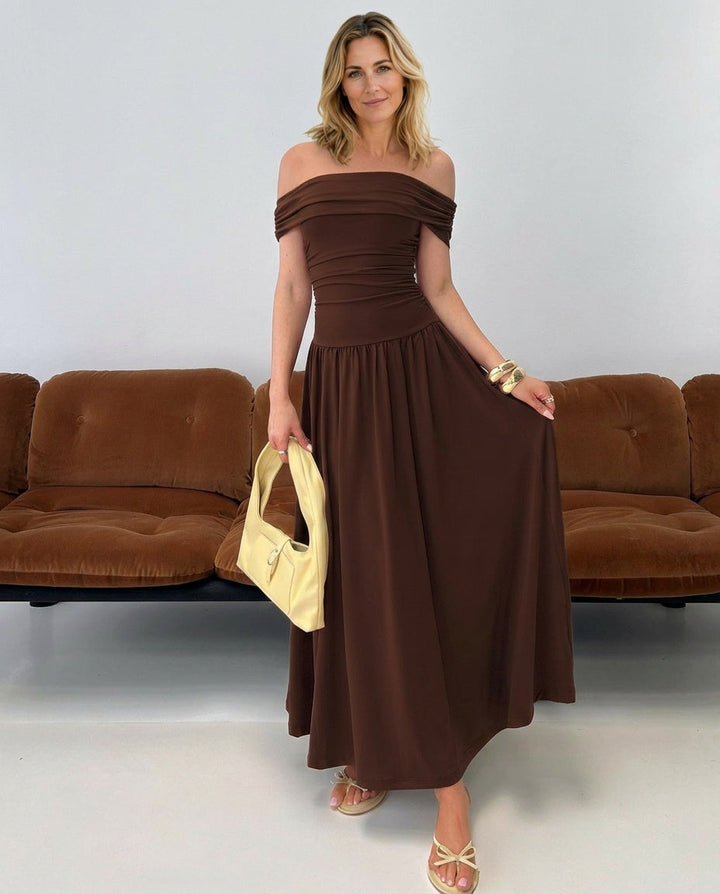Katalia | Off-Shoulder Maxi Dress