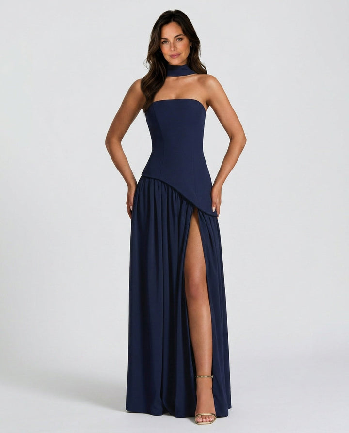 Maliyah | Wrap Tie Waist Maxi Dress