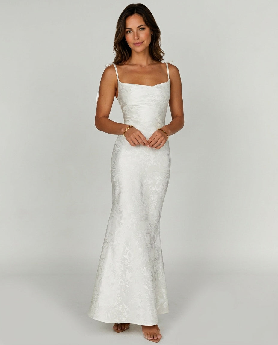 Whitley | Sleeveless Flowing Maxi Dress