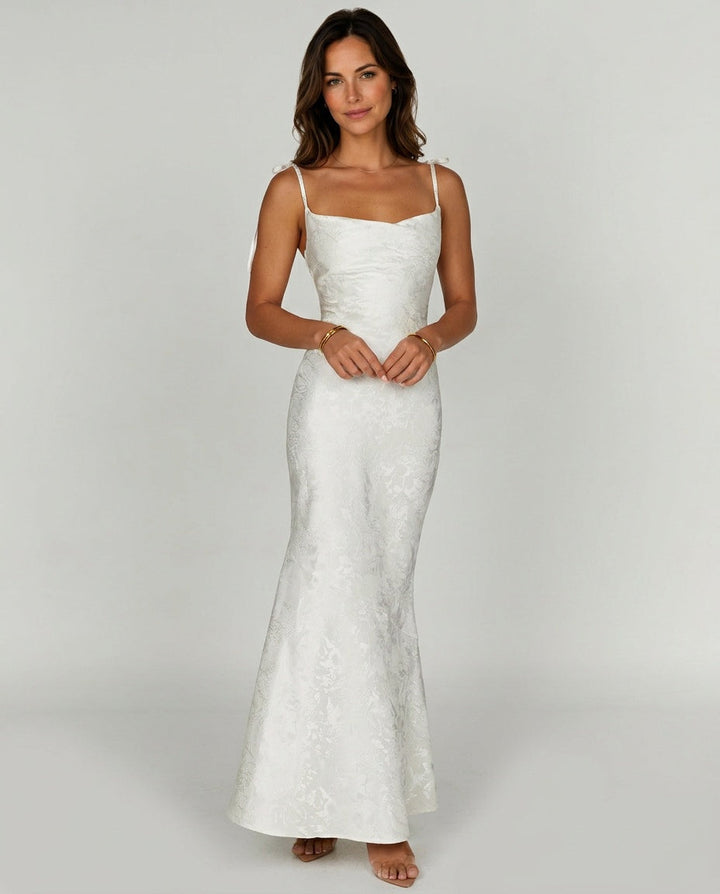 Whitley | Sleeveless Flowing Maxi Dress