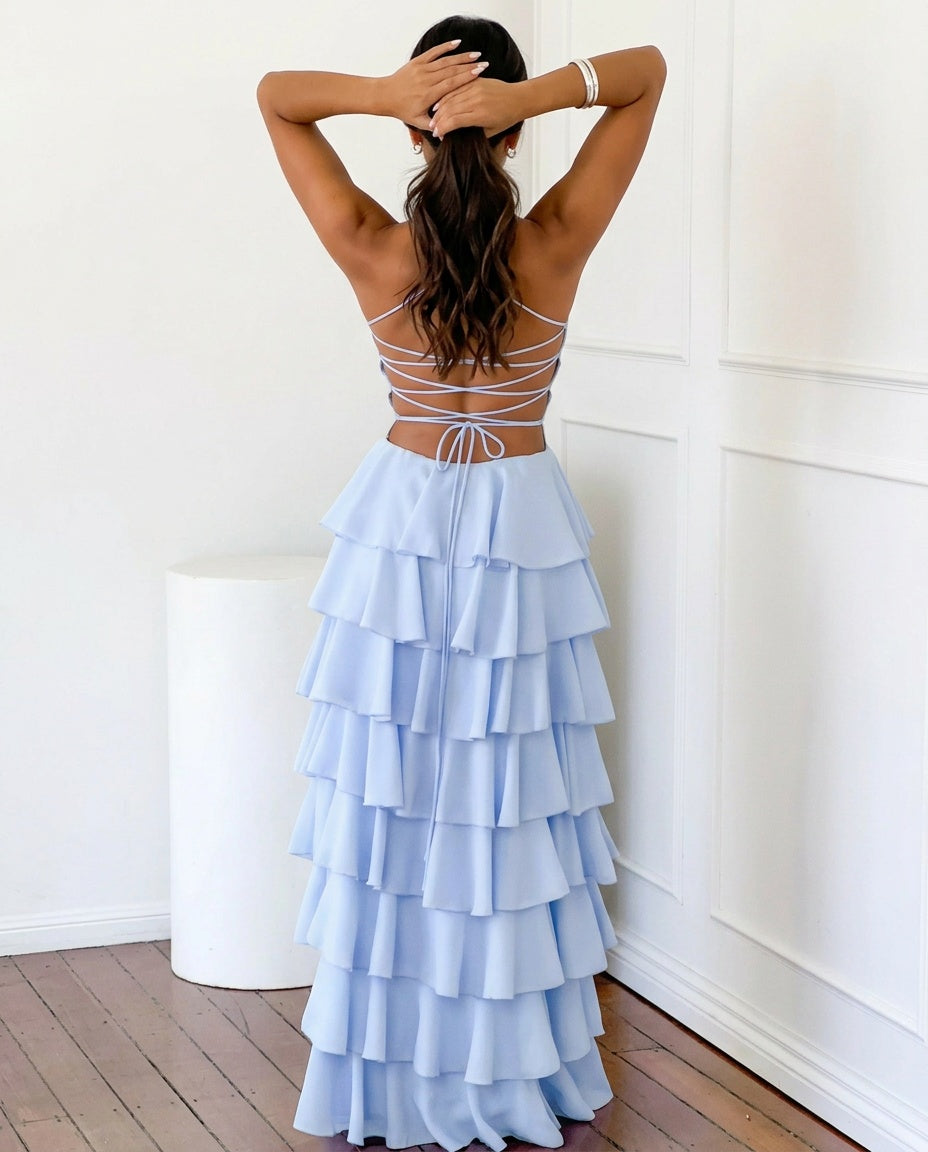 Georgie | Ruffle Maxi Dress