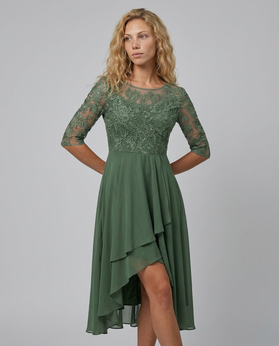 Darcy | Mini Length Dark Blue Party Dress