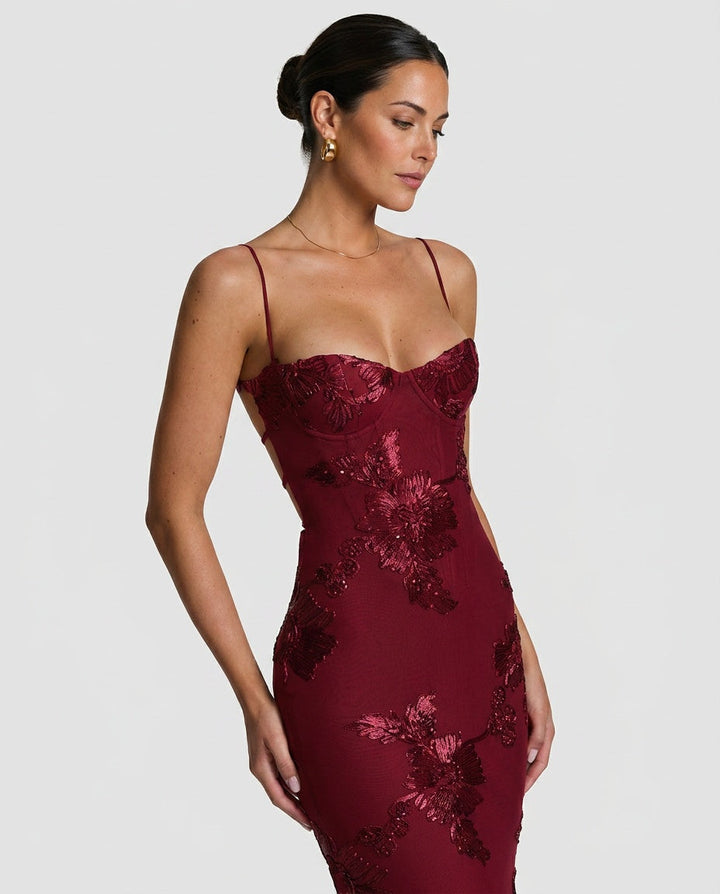 Nefertiti | Sleeveless Bodycon Maxi Dress