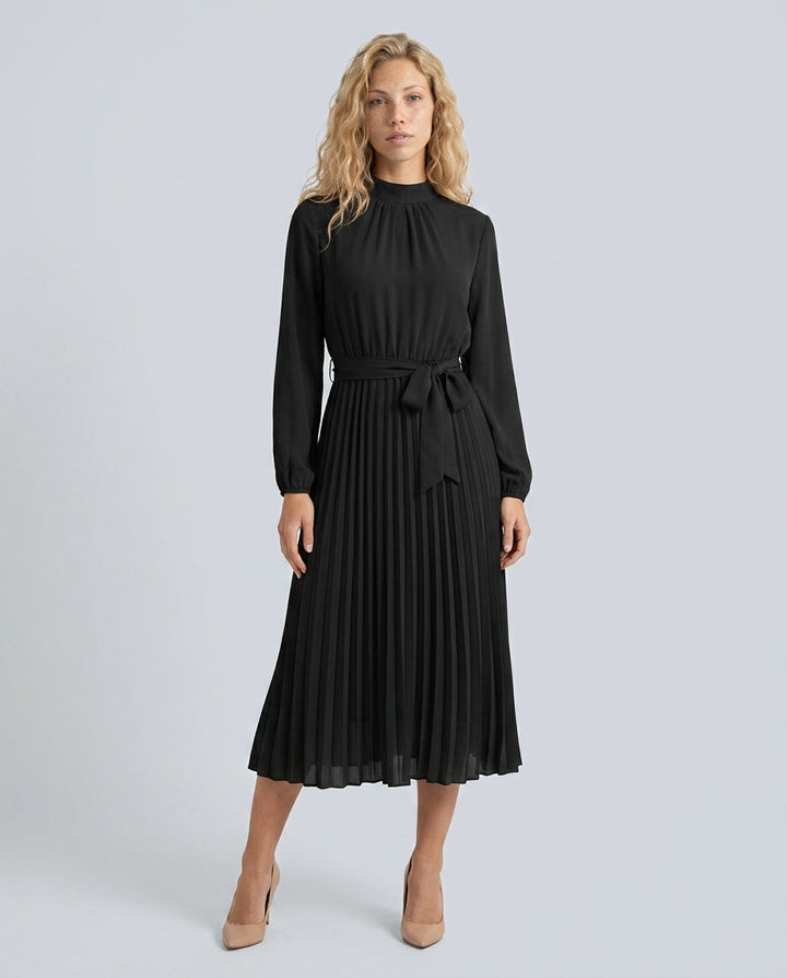Celeste | Pleated Midi Dress