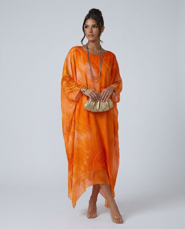 Lena | Tummy-Coverage Relaxed Maxi Dress