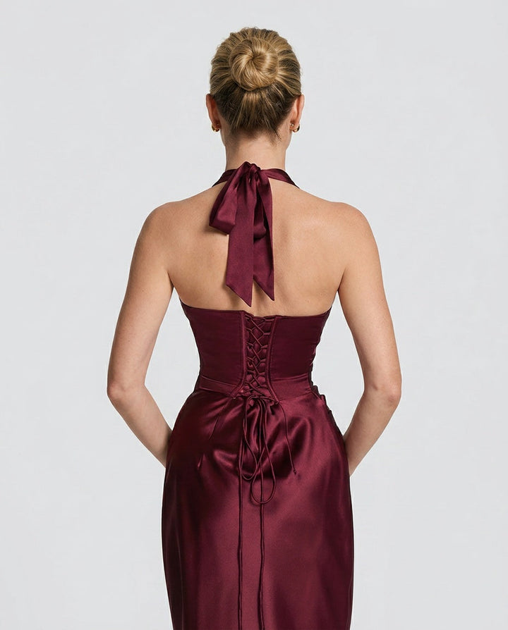 Willa | One-Shoulder Ruched Maxi Dress