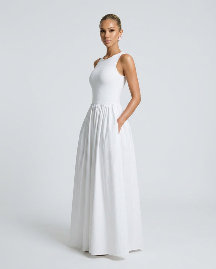 Lorène | Sleeveless Formal Maxi Dress
