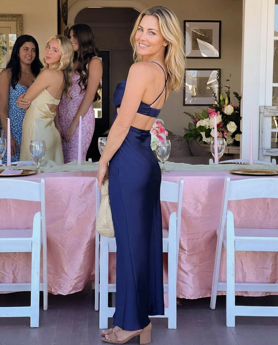 Taleah | Lilac Cut-Out Maxi Dress