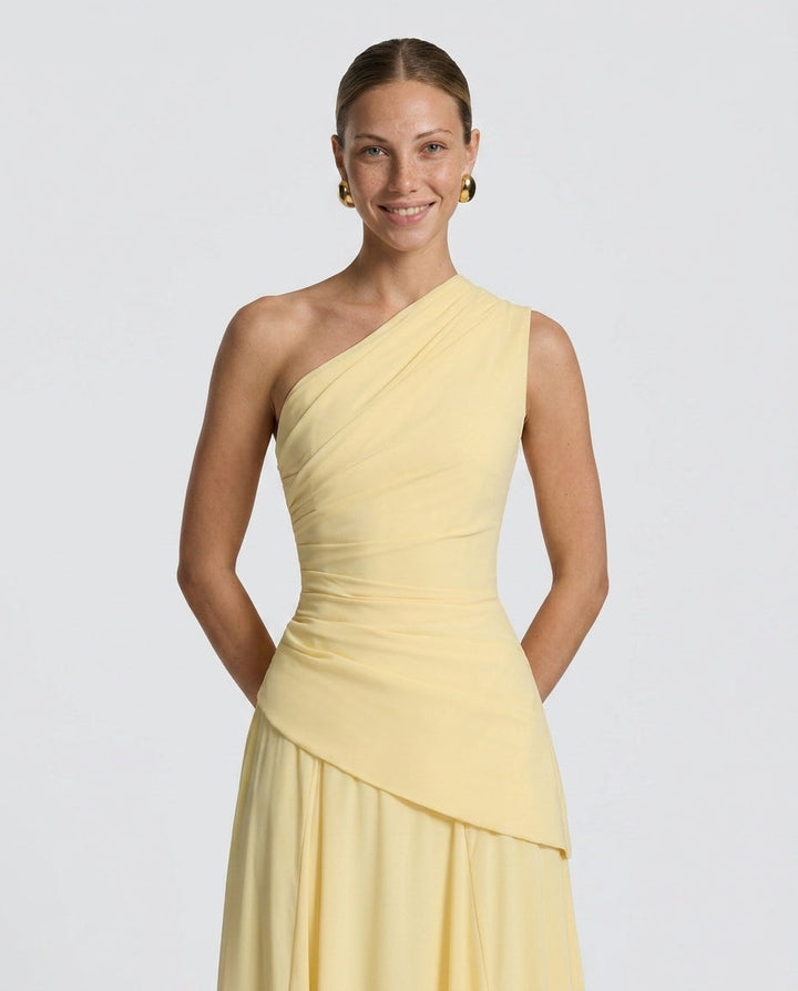 Seraphina | Halter Neck Flowy Maxi Dress