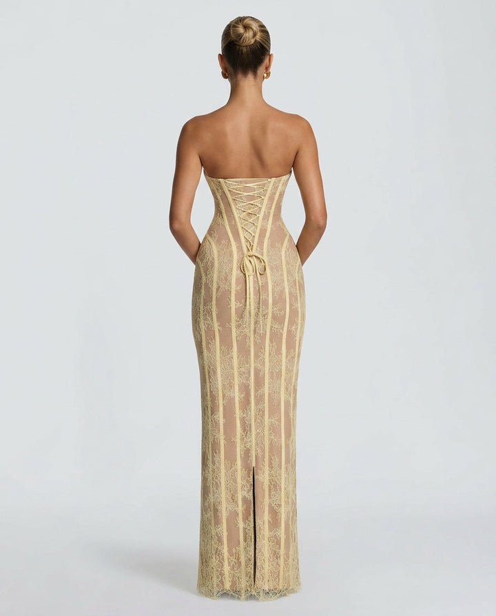 Greta | Sleeveless Side-Slit Maxi Dress