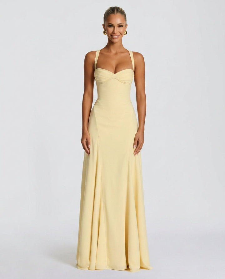 Imogen | Tiered Ruffle Maxi Dress