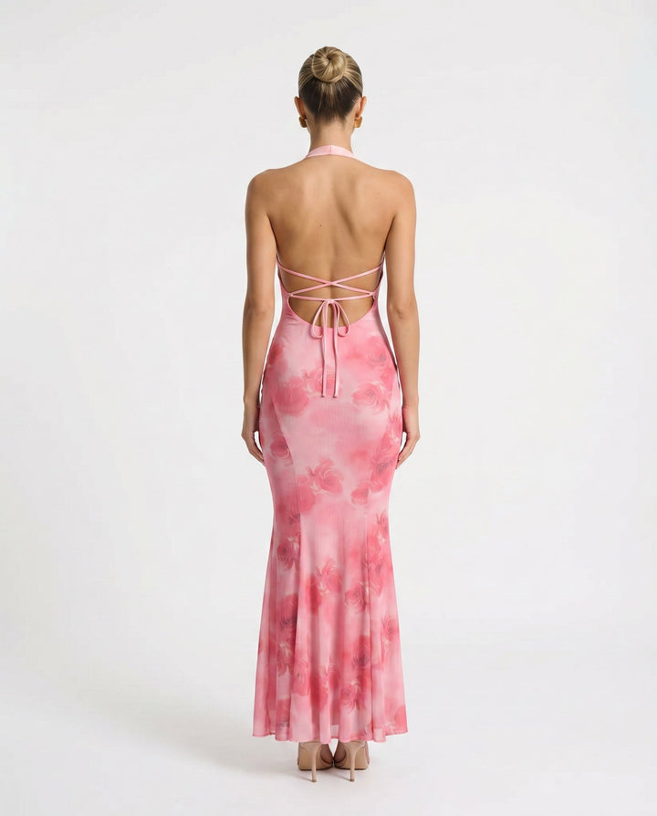 Serelle | Spaghetti Strap Mermaid Maxi Dress