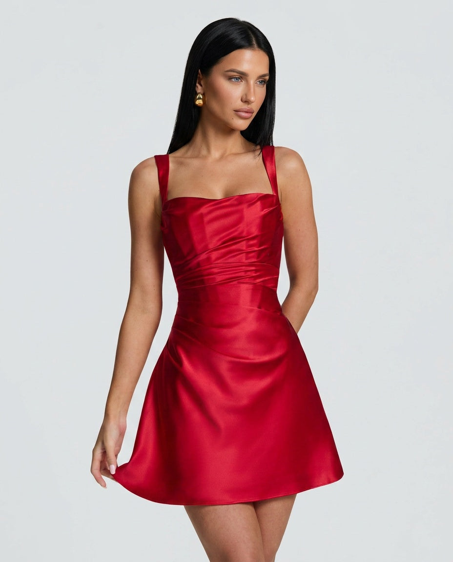 Lena | Sequin Sleeveless Mini Dress