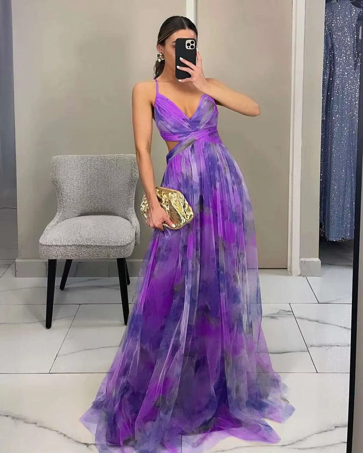 Floraya | Floral Print Maxi Dress