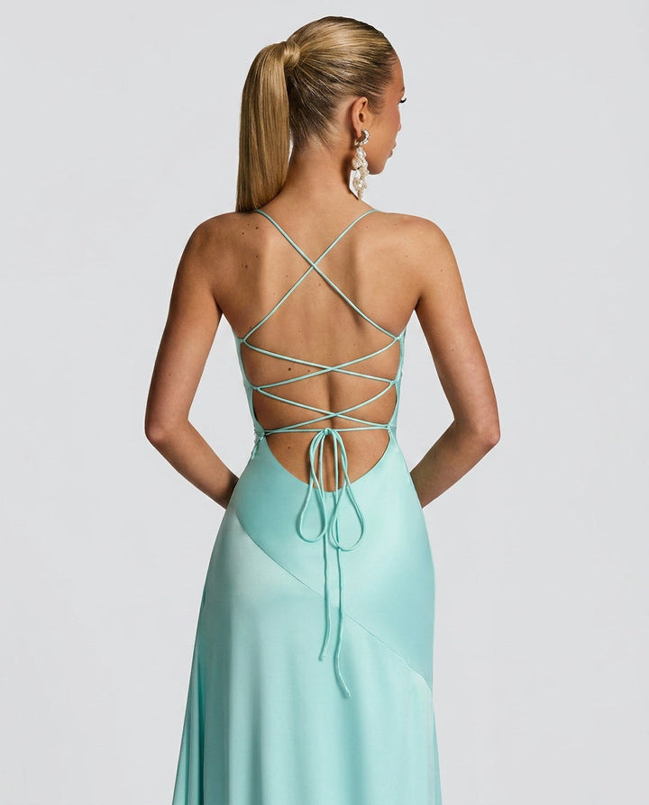 Odette | One-Shoulder Draped Maxi Dress