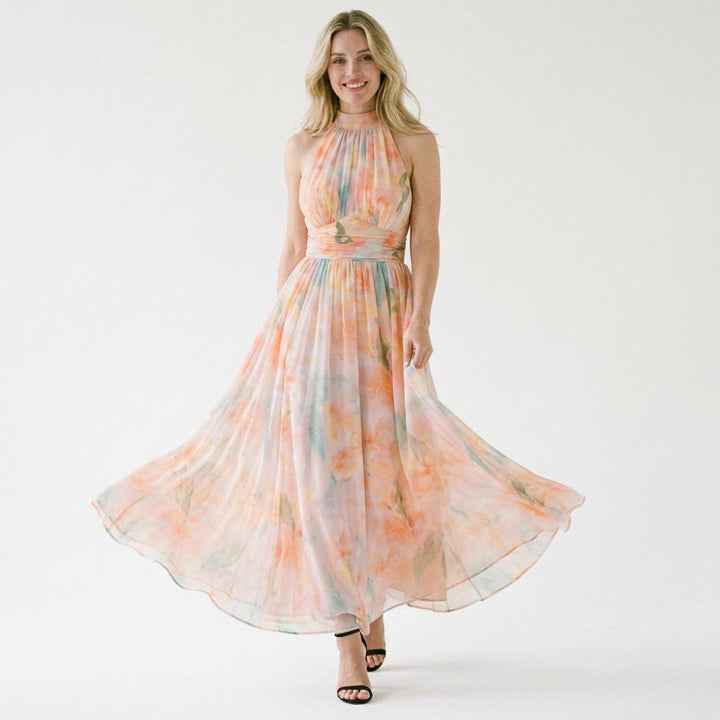 Floriane | Floral Print Maxi Dress