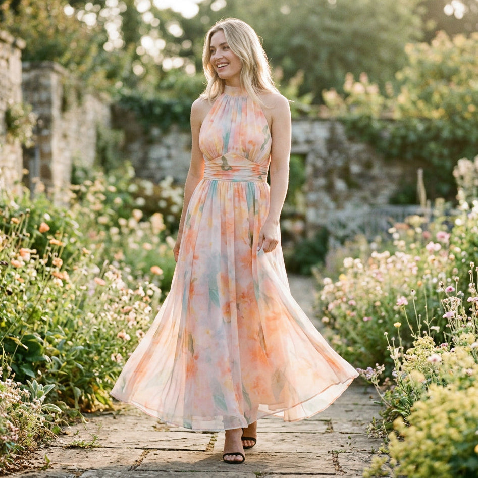Floriane | Floral Print Maxi Dress