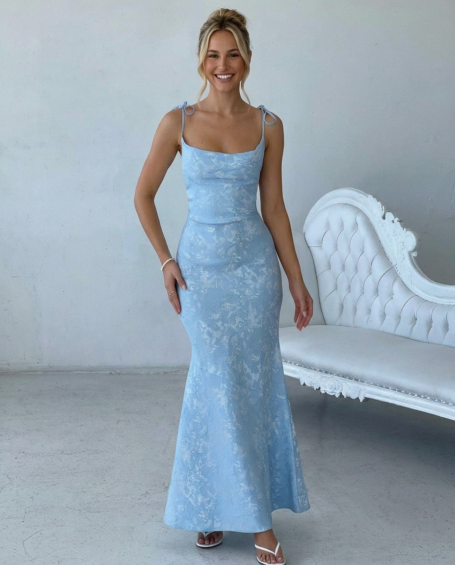 Whitley | Sleeveless Flowing Maxi Dress