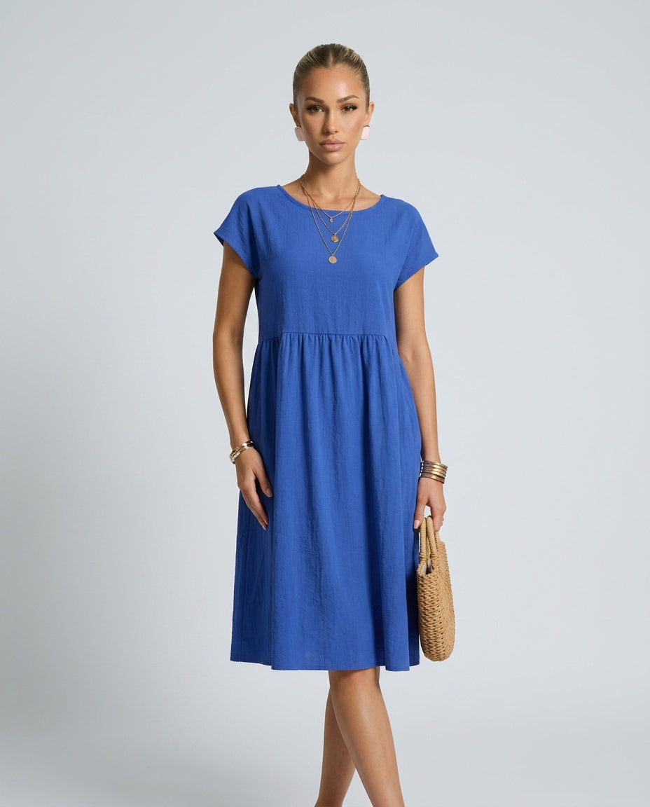 Nadia | Casual Midi with Pockets