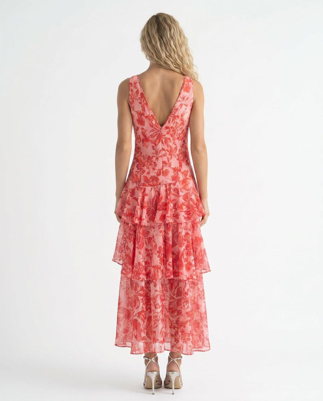 Yara | Ruffle Summer Midi Dress
