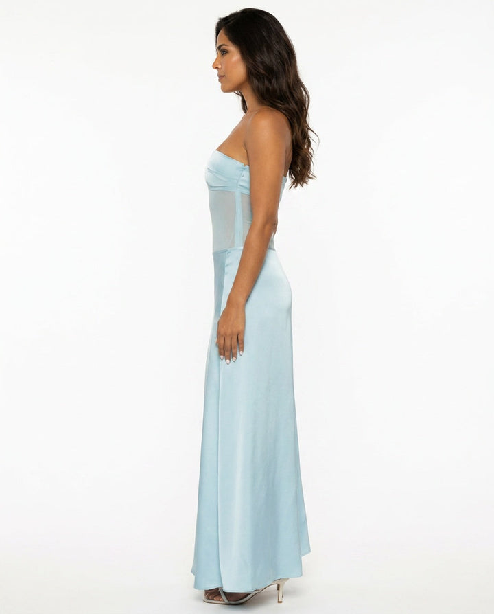 Solène | Wrap Front Maxi Dress