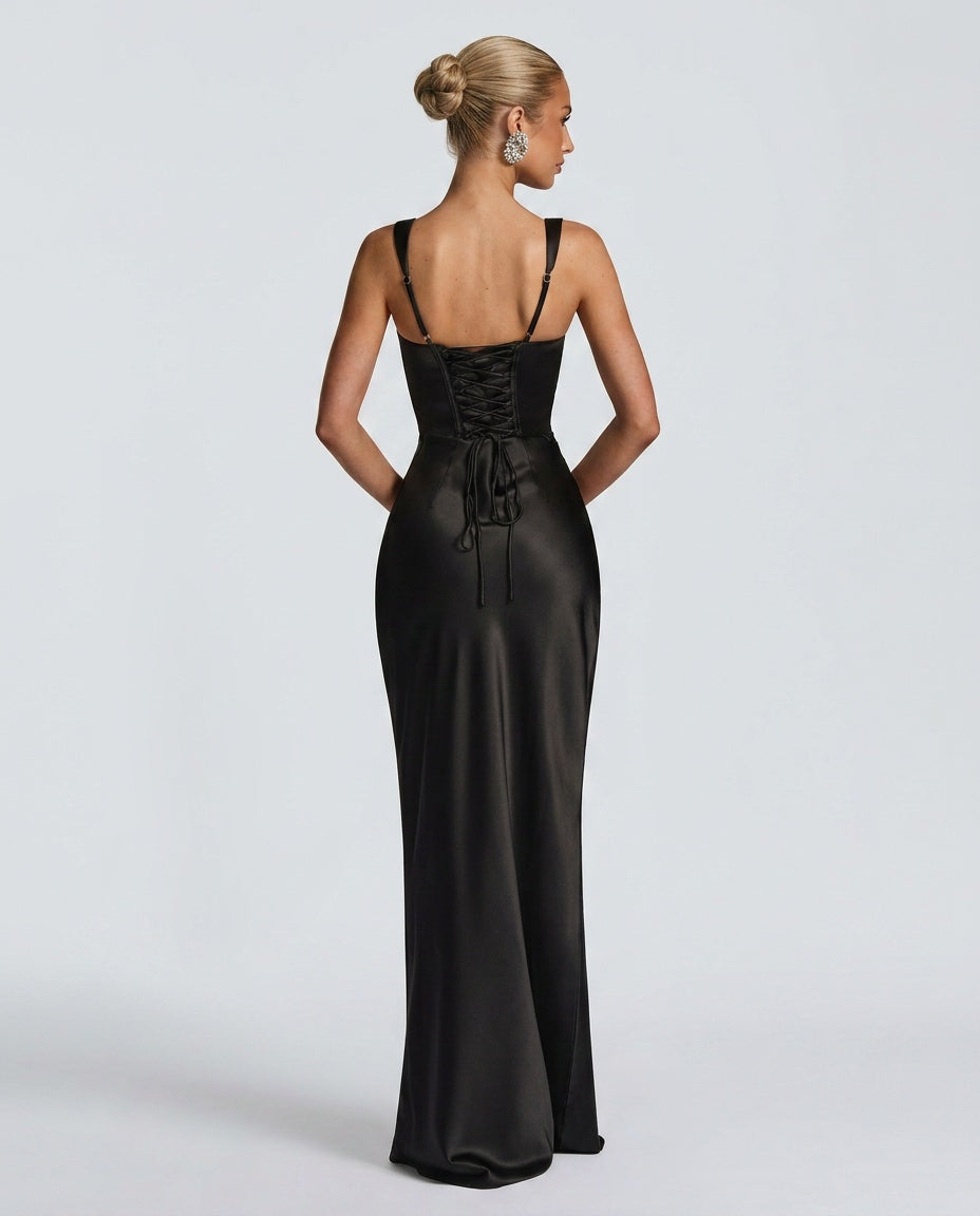Calanthe | Sleeveless Sequin Maxi Dress