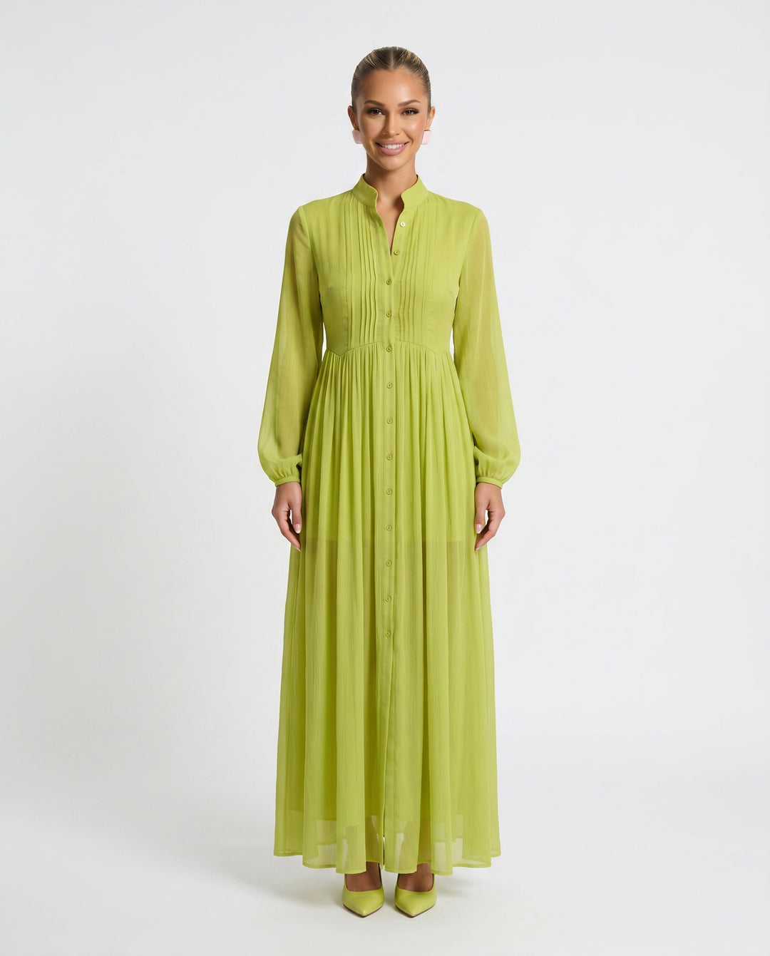 Raissa | Button Front Maxi Dress