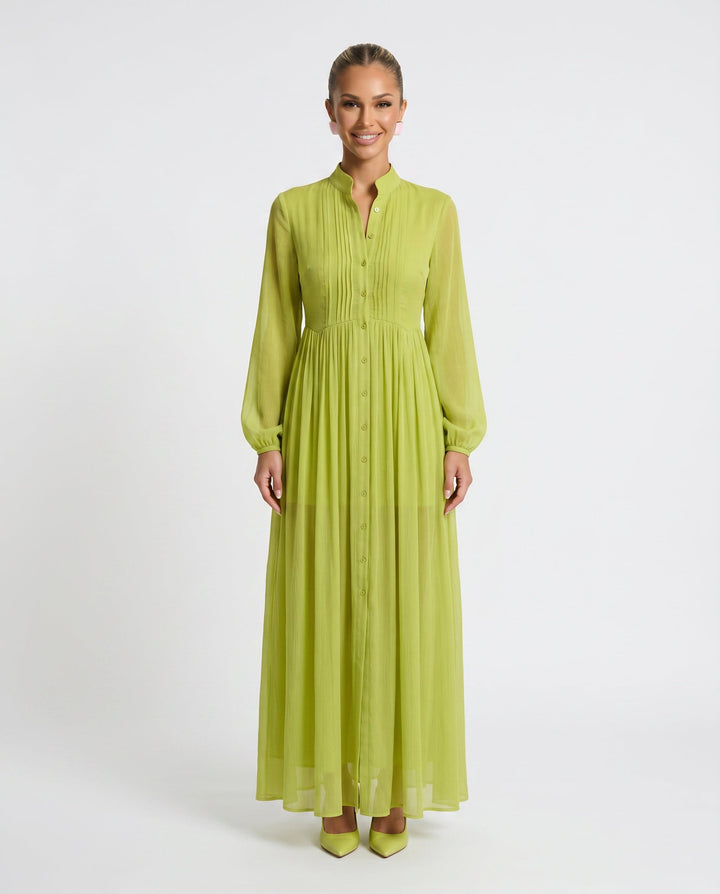 Raissa | Button Front Maxi Dress