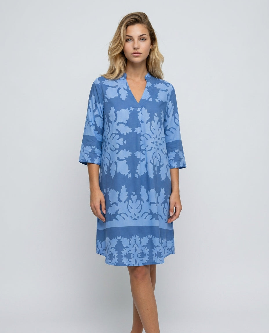 Margot | Midi Length Fluid Wrap Dress