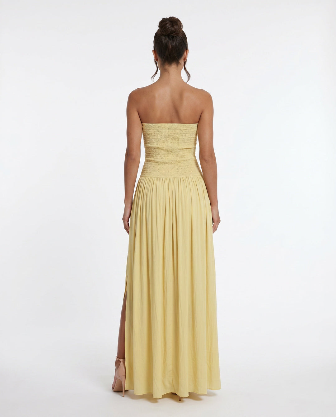 Zofia | Strapless A-Line Maxi Dress