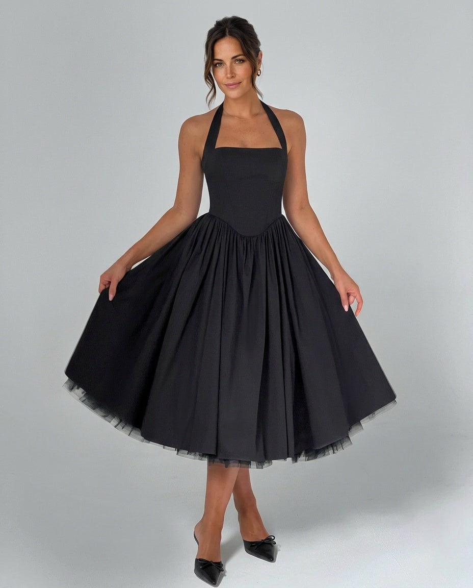 Cressida | Bodycon Side Slit Midi Dress