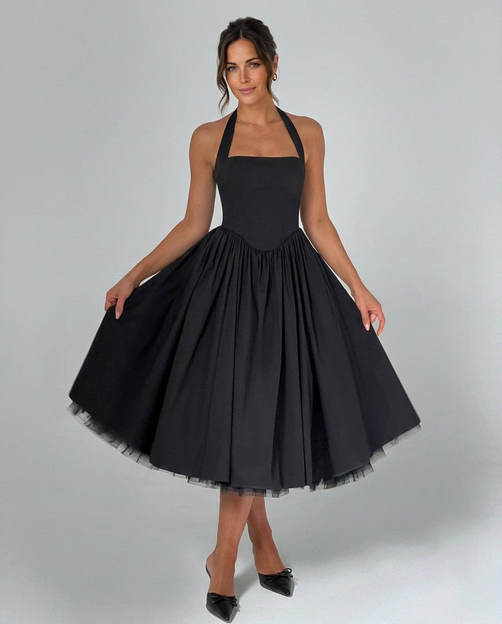Cressida | Bodycon Side Slit Midi Dress