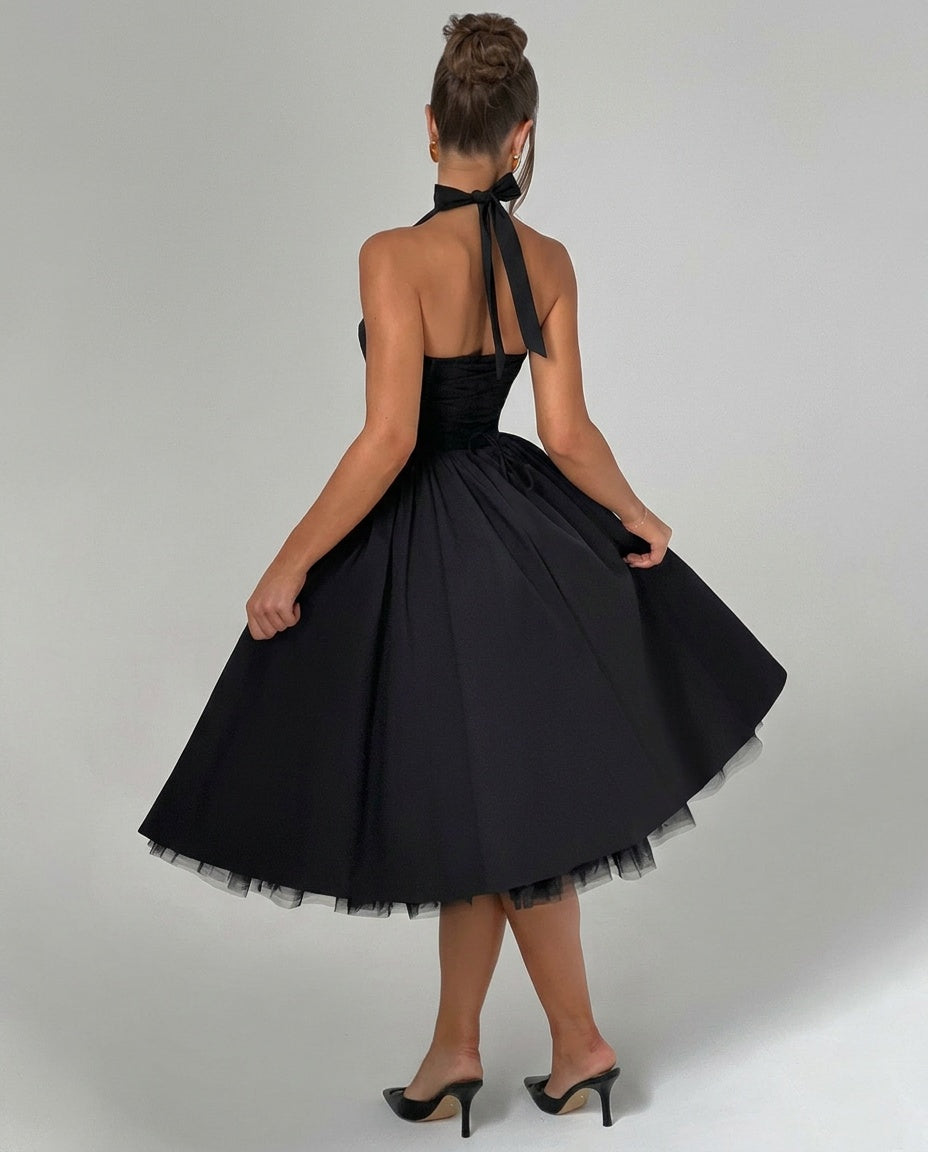 Cressida | Bodycon Side Slit Midi Dress