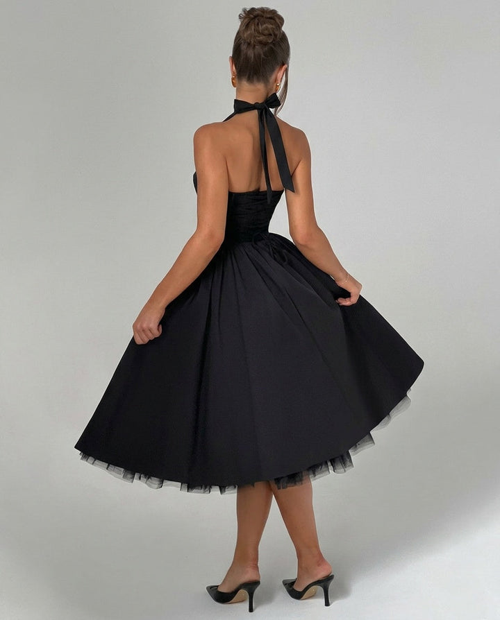 Cressida | Bodycon Side Slit Midi Dress