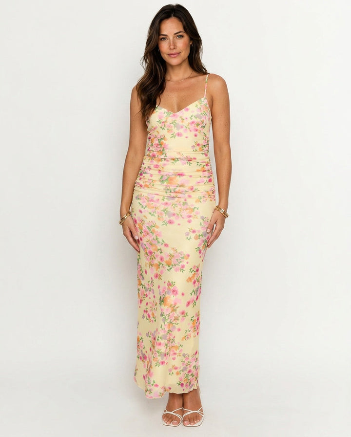 Sintra | Floral Wrap Maxi Dress