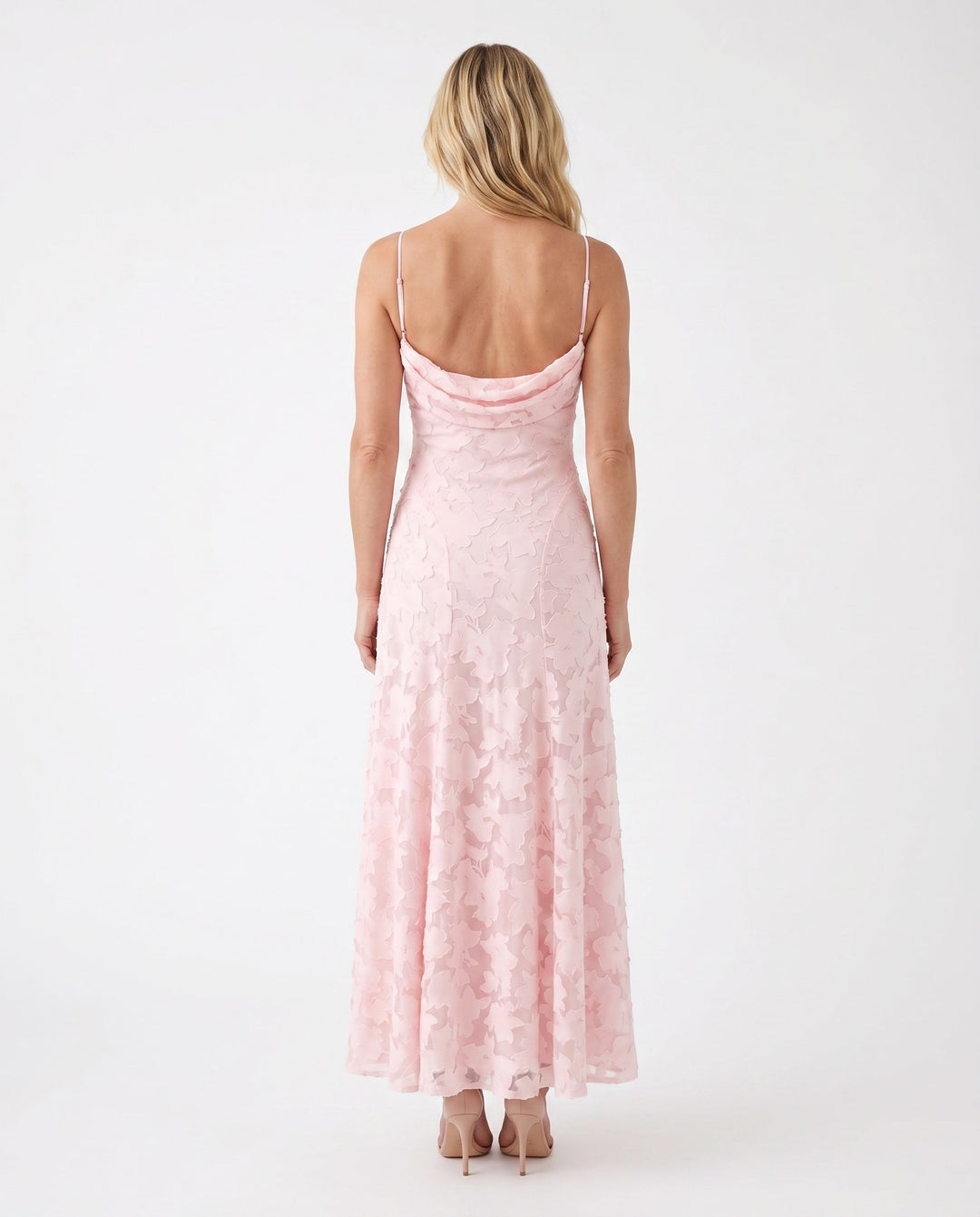 Liv | Mermaid Spaghetti Strap Wedding Guest Maxi Dress