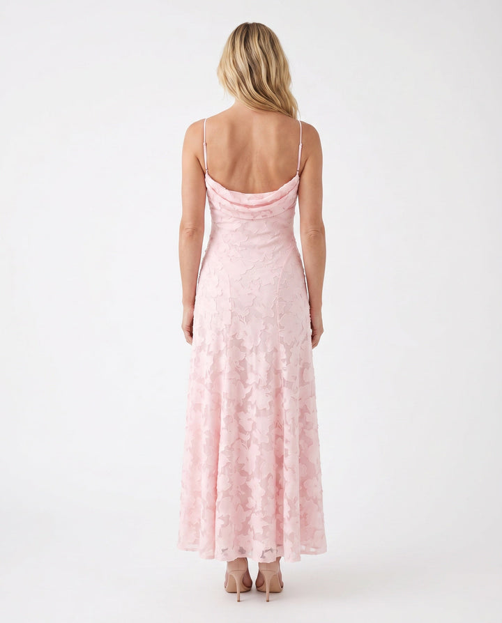 Liv | Mermaid Spaghetti Strap Wedding Guest Maxi Dress