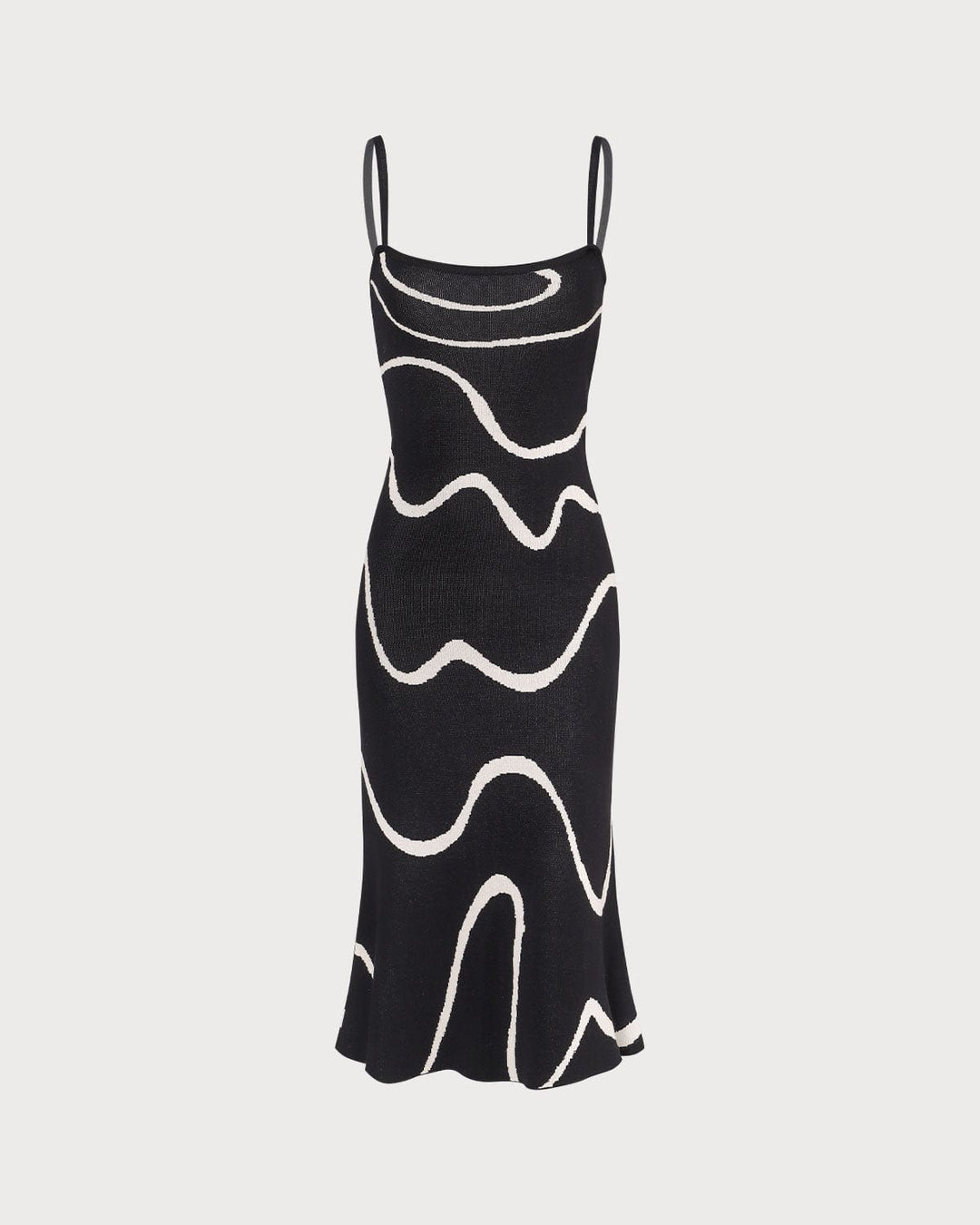 Freya | Mermaid Hem Knit Midi Dress
