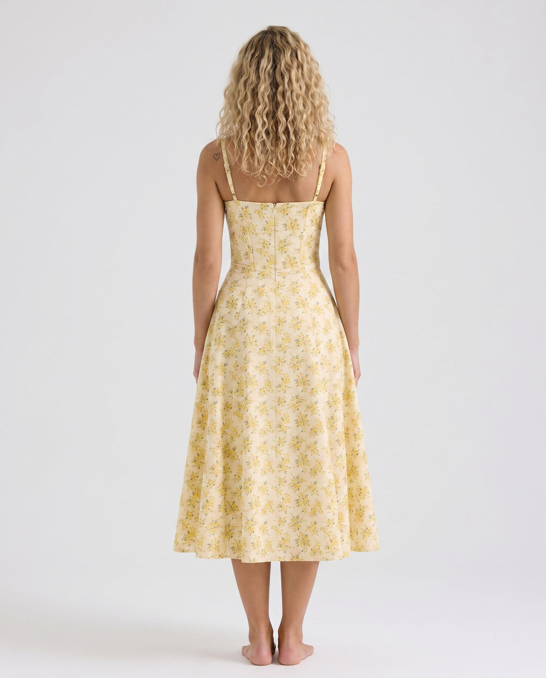 Orla | Floral A-Line Summer Midi Dress