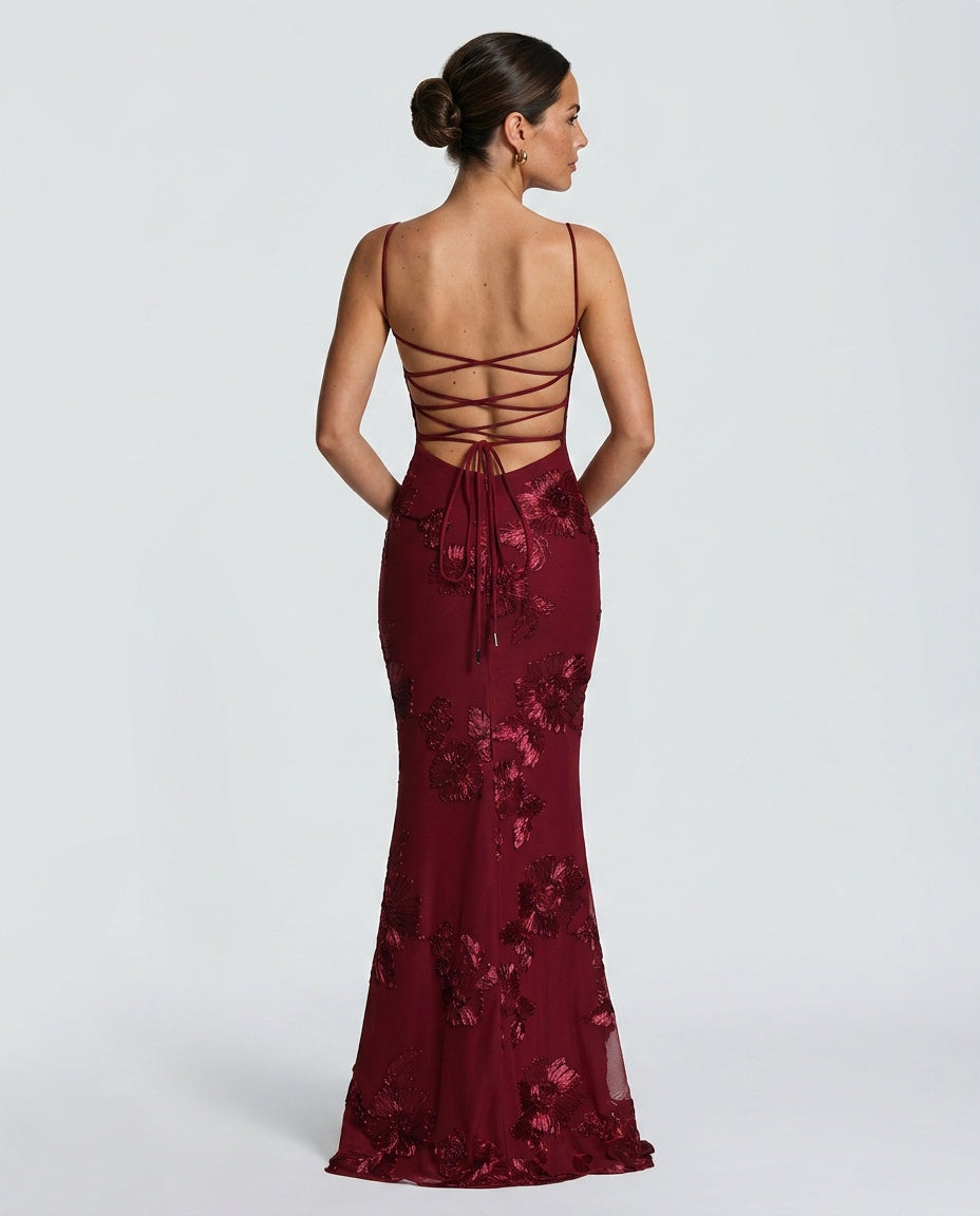 Nefertiti | Sleeveless Bodycon Maxi Dress
