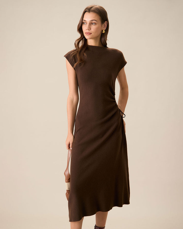 Valentina | Reversible Knit Bodycon Midi Dress