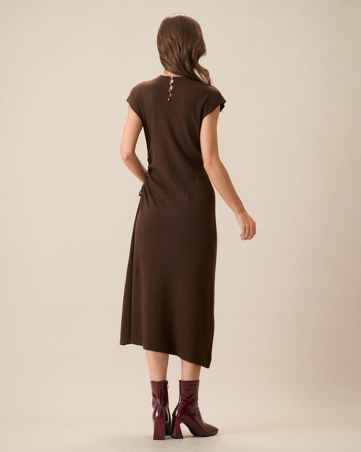 Valentina | Reversible Knit Bodycon Midi Dress